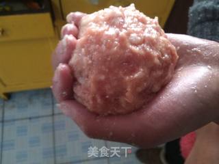 婚宴过年必不可以少的四喜丸子的做法步骤:8