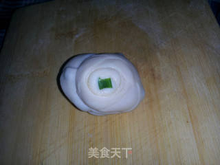 葱花油饼~的做法步骤:5