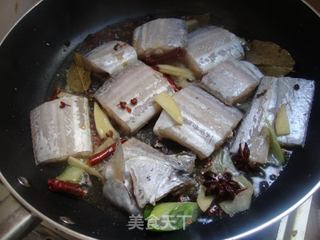 椒香带鱼的做法步骤：3