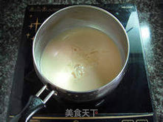 【雪花栗子糕】--- 无油低糖的另类蛋糕的做法步骤:9