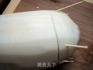 桂花糯米藕的做法步骤:4