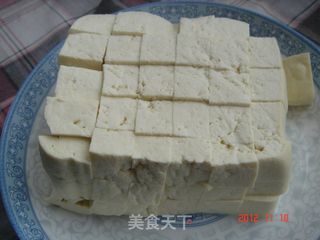 雪里蕻炖豆腐的做法步骤：2