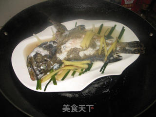 清蒸海上鲜的做法步骤:6