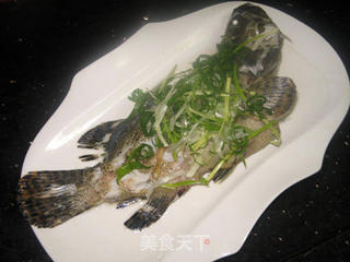 清蒸海上鲜的做法步骤:8