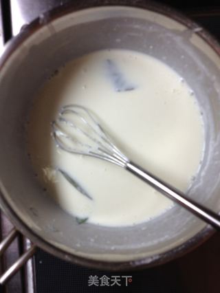 自製奶油白醬--冬天裡的白雪飄香【傳統的奶白醬】減奶油新鮮嚐的做法步骤:23