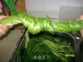 腌雪里红的做法步骤:7
