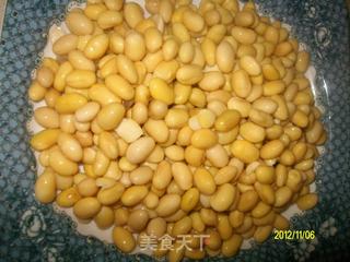雪里红炒黄豆的做法步骤:3