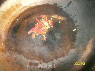 雪里红炒黄豆的做法步骤:4