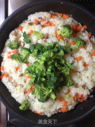 臘蝦蔬奶白醬焗飯--冬天裡的白雪飄香【傳統的焗烤】新鮮嚐的做法步骤:14