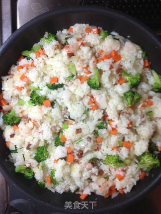 臘蝦蔬奶白醬焗飯--冬天裡的白雪飄香【傳統的焗烤】新鮮嚐的做法步骤:16
