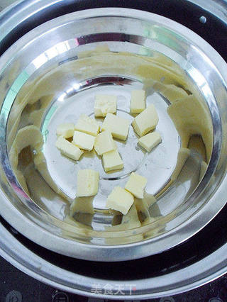 酥脆奶香小饼 (新手做饼干)的做法步骤:4