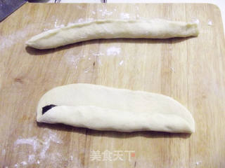 豆沙辫子面包—(4股)简单易操作的做法步骤:8