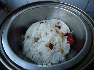 蜜汁八宝饭的做法步骤:8