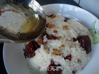 蜜汁八宝饭的做法步骤:12