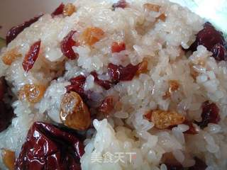 蜜汁八宝饭的做法步骤:13