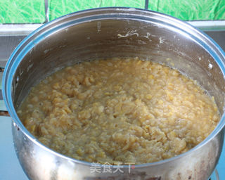 细细的口感,淡淡的甜----豌豆黄的做法步骤:3