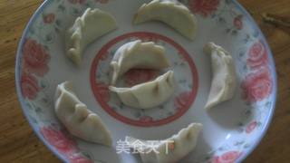 肉菇蛋饺的做法步骤:9