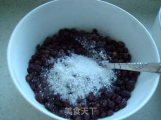 豆浆紫薯豆沙饼的做法步骤:8