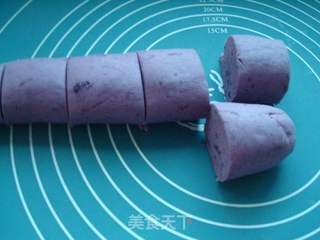 豆浆紫薯豆沙饼的做法步骤:11