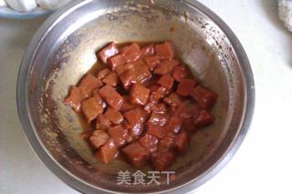 杏鲍菇炒牛肉粒的做法步骤:3