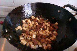 杏鲍菇炒牛肉粒的做法步骤:7