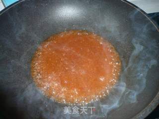 茄汁琵琶虾的做法步骤:7