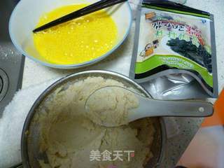 豆渣厚蛋烧的做法步骤:3