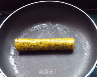 豆渣芝麻果酱卷饼的做法步骤:11