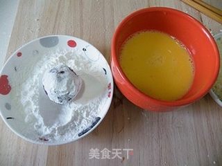 剩吐司的用处------炸紫薯丸子的做法步骤:5