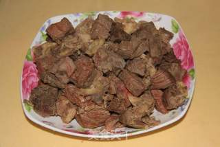 黑竹笋烧牛肉的做法步骤:4
