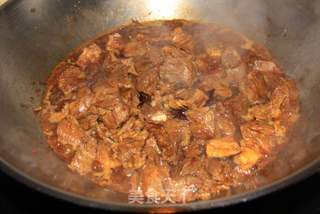 黑竹笋烧牛肉的做法步骤:11