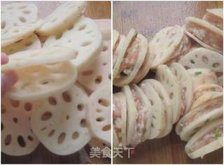 炸藕盒的做法步骤:3
