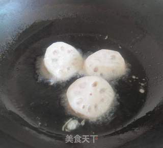 炸藕盒的做法步骤:6