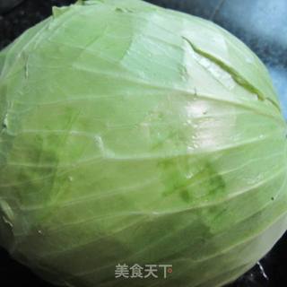 蚝油翡脆包菜卷的做法步骤：1