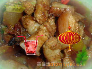 冬瓜红烧肉的做法步骤:10
