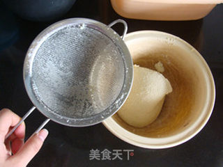 豆渣芝麻排包的做法步骤:3