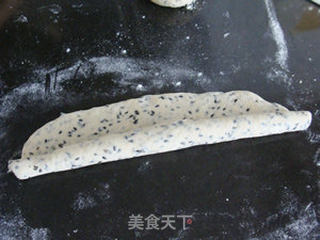 豆渣芝麻排包的做法步骤:15