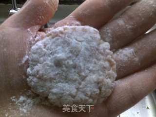 藕饼海皇星的做法步骤:9