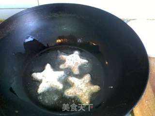 藕饼海皇星的做法步骤:12