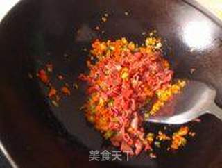 鸭肠炒饭的做法步骤:6