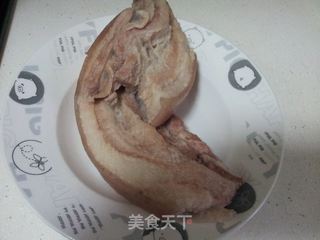 白切五花肉的做法步骤:4