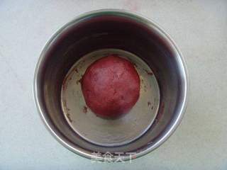 红曲枫叶饼干的做法步骤:5