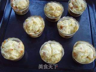 满口留香---培根薯泥马芬的做法步骤:6