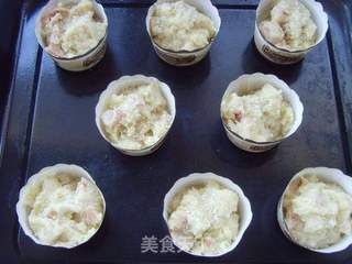 满口留香---培根薯泥马芬的做法步骤:5