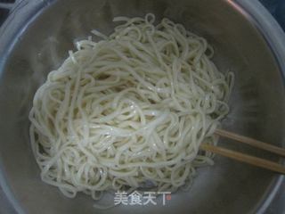 家常炒面-杏鲍菇肉丝炒面的做法步骤:5