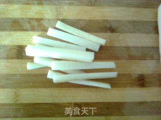 爽口腌萝卜皮的做法步骤:4