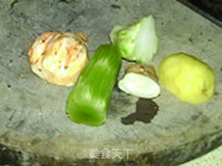 豆渣杂蔬蒸饼的做法步骤:2