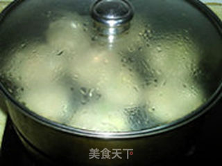 豆渣杂蔬蒸饼的做法步骤:9