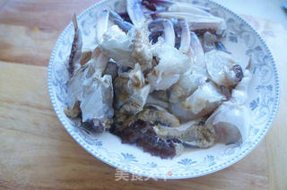白蟹炒年糕的做法步骤:3