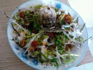 第一次制作清蒸鲈鱼(孔雀开屏)的做法步骤:4